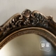 JZ001 Pháp châu Âu retro gương thay đồ gương trang trí treo tường khay lưu trữ đồ trang trí đạo cụ đám cưới - Gương gương soi mặt Gương