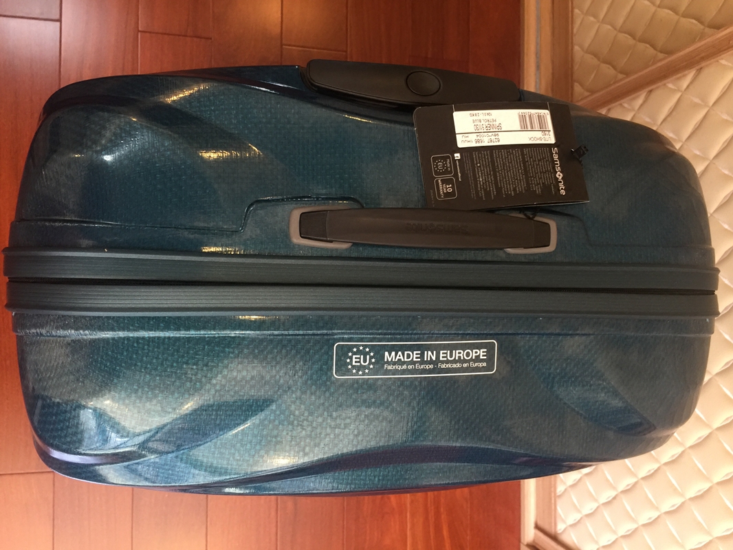 SAMSONITE/Nestivals Lite-SHOCK 98V New Red Dot Design Grand Award Universal Wheel Tiebox