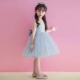 Hoa cô gái ăn mặc cô gái váy ngắn váy cưới con công chúa váy mùa hè pettiskirt máy chủ đàn piano trang phục đầm cho bé gái Váy trẻ em