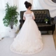 Váy cưới trẻ em công chúa váy cô gái catwalk buổi tối ăn mặc trẻ em lớn chủ nhà trang phục piano mùa thu váy xinh cho bé Váy trẻ em