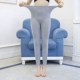 Quần legging cạp cao nữ co giãn eo quần cộng với xuân hè mới dày đen cộng nhung nhung Quần ấm ấm quần thun nữ Quần tây thường