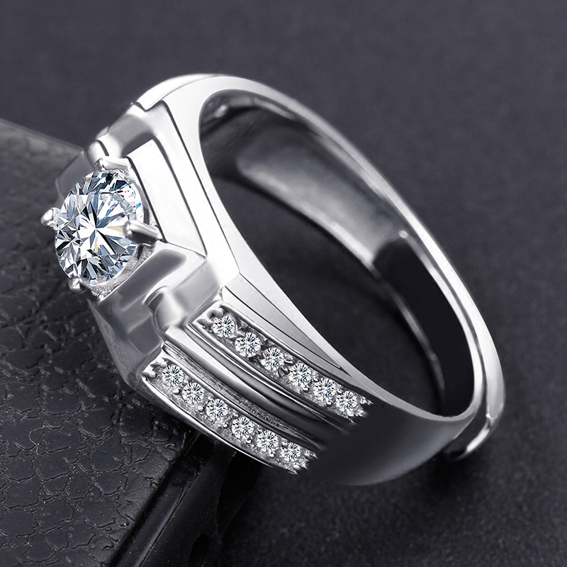 Bague homme en Argenterie - Ref 3087514 Image 1