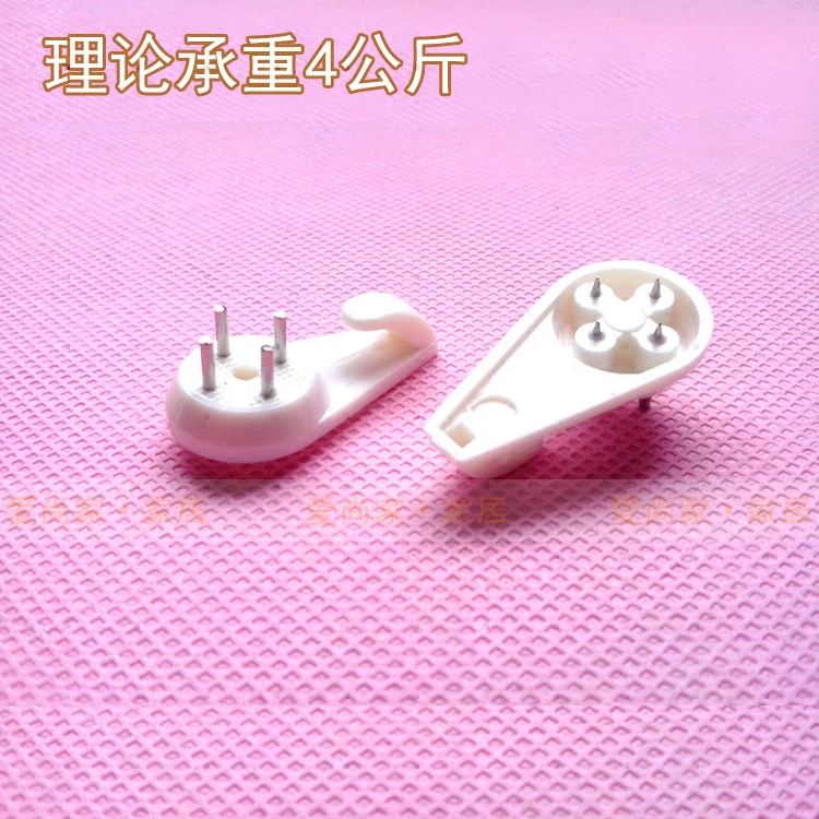 Creative strong traceless nails wall hanging painting wall nail hook photo wall wedding photo sticky hook invisible photo frame door back hook