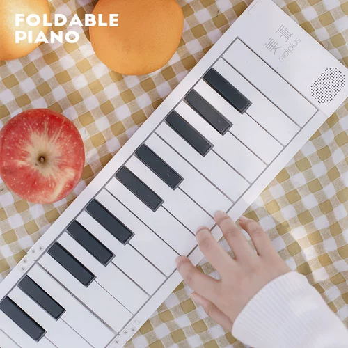 Клавиатура для начинающих, складная портативная профессиональная практика, пианино, увеличенная толщина