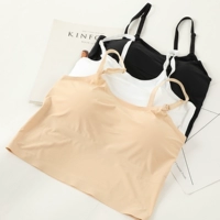Băng lụa quai ngang quai áo ngực ngực chống ánh sáng bên trong áo vest cô gái chạm đáy quần lót ngực mùa hè áo bra ống