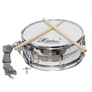 Hot new kho báu nhỏ quân đội trống 13/14 inch snare trống nhạc cụ trở lại khung đội trống thép không gỉ khoang nhạc cụ trống chơi - Nhạc cụ phương Tây