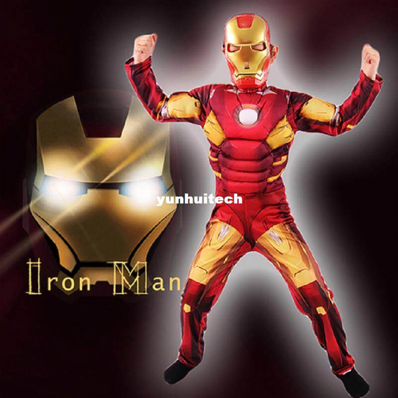 cosplay costume iron man costume fancy dress costumes for ki