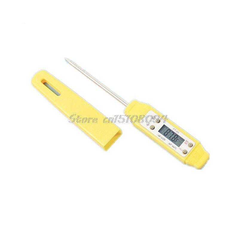 Digital Sensor Probe Cook Food Thermometer Temperature Drop