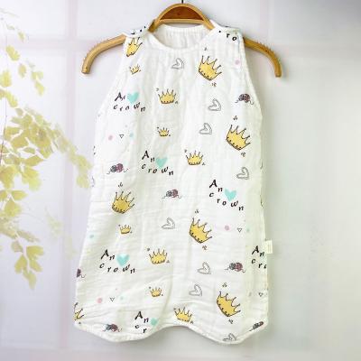 Vải cotton bốn lớp mật độ cao giặt gạc túi ngủ trẻ em chăn bông chống đá trẻ em chăn bông điều hòa không khí lớn nhỏ tùy chọn - Túi ngủ / Mat / Gối / Ded stuff