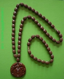 Ожерелье из тумарина с томарином, ожерелья будды, колье с вермикулитом, набор