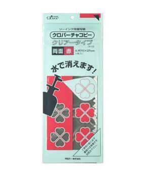 Beauty Arts Brothers * Japan Coke Card (clover) Double-sided Water Drastically Rewritten Paper Red (24-132)