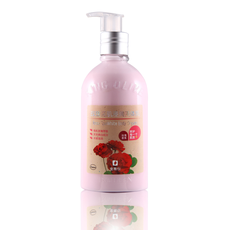 伊之情金橄榄玫瑰花肌浸润美体乳 250ml 保湿美白细嫩肌肤