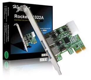 Weichen Rocket RU1022C 1022D Двойной порт USB 3.2 5 ГБ/с PCIe Host Controller