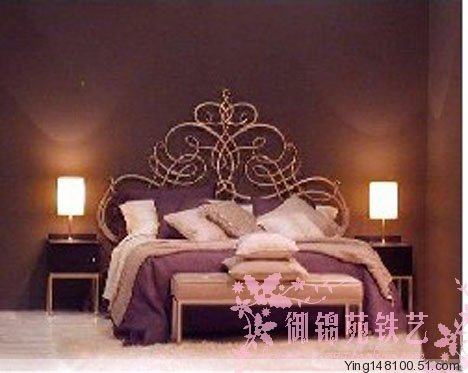 yD138 European style wrought iron bed single double bed iron bed frame bed frame no tail bed 1 5 m 1 8 m