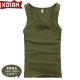 Xdian vuông cổ áo vest nam mùa hè 2015 thể thao co giãn cotton vest thể dục ao ba lo