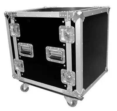 12U two-door non-seismic box Flight box standard U-Box aviation cabinet power amplifier chassis