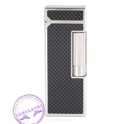 Dunhill Carbon Fiber Rollagas Lighter RLD3302 Palladium Plated Brass
