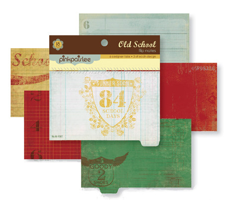 PINK PAISLEE Old School Series Spiral Label Book 00354