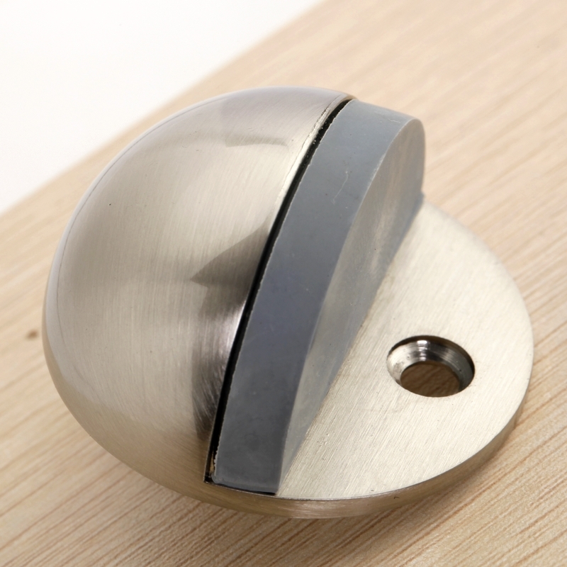 Stainless steel alloy door top rubber door block toilet bathroom bathroom for absorption