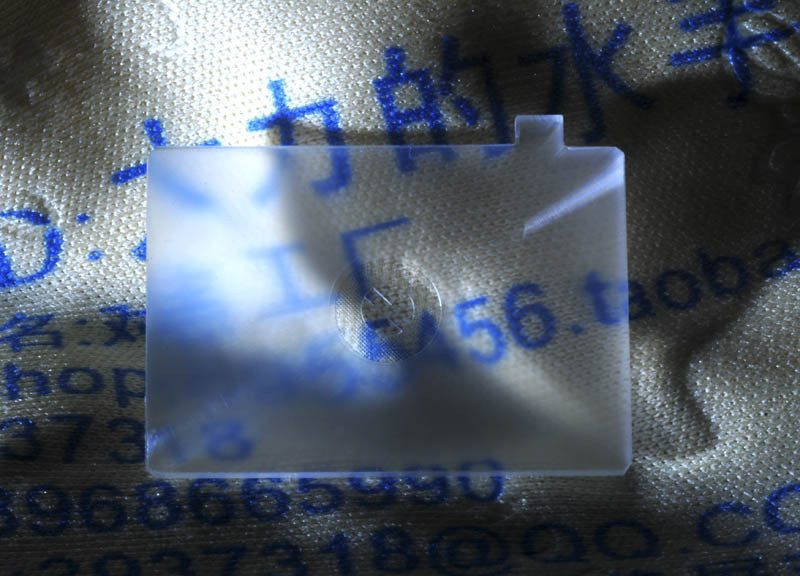 Waterhand workshop) (brightening double 45 degrees) applies Kodak 14N SLR-N rift-like screen focusing screen