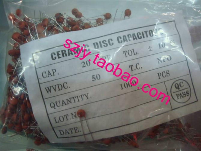 20P ceramic capacitor 20P 50V brand new original 50V20P ceramic spot price of 1000