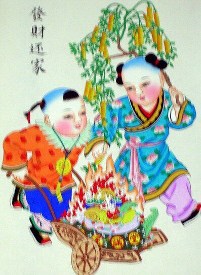 Yang Liuqing's annual painting 