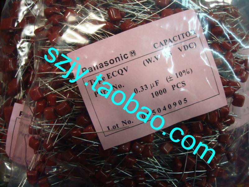 63V0 33UF CBB film capacitor 334 63V 0 33UF63V new original 1000 price