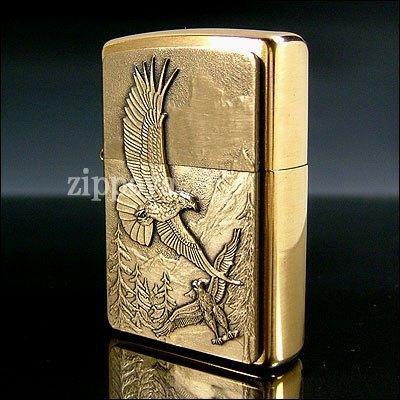 18 years old piggy Zippo Brass Eagle Fearless Alpine Eagle 20854