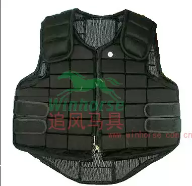 Children adult male and female equestrian vest riding protective clothing Knight protective vest short equestrian armor