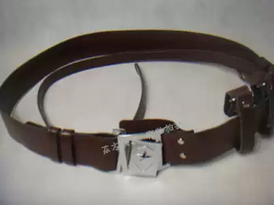 Security belt belt belt armed belt duty belt outer belt oblique cross belt brown spot