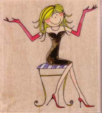 PENNY BLACK Wood Seal: 3679K