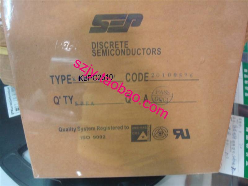 Bridge KBPC2510 bridge stacking square bridge KBPC2510 25A 1000V spot one up for sale