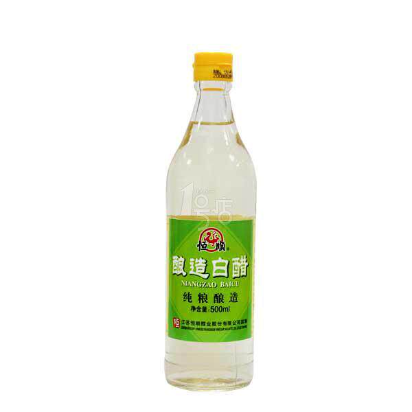 恒顺酿造白醋500ml 调味品 一号店