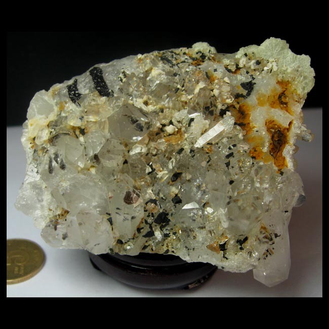 Mine Label PR1203QB1D Crystal wrap silicon iron glow stone grapes (7cm200g)