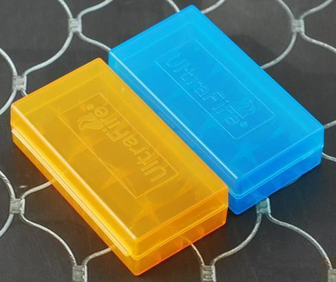 18650 battery protection box Yellow blue battery box