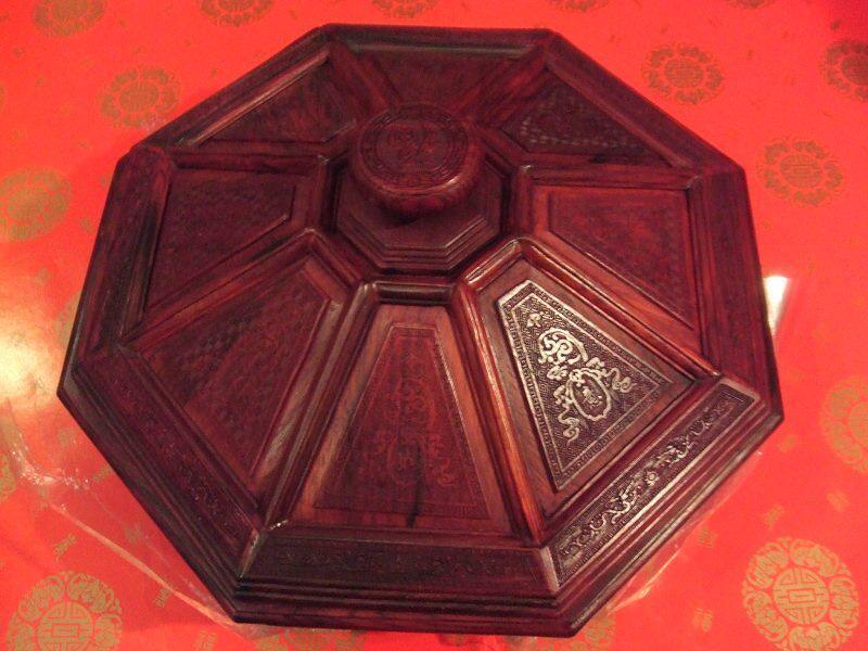 Boutique Finely Carved Acid Branches Wood Fruit Basin Food Box Imitation Antique Red Wood Food Box Red Wood Furniture Candy Box-Taobao