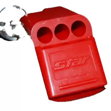 Basketball referee equipment * Basketball referee tool * Shida basketball whistle * three-tone whistle