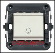 (VIMAR Italy Weimai Electric) 86-type art touch single-linked reset doorbell switch (often open)