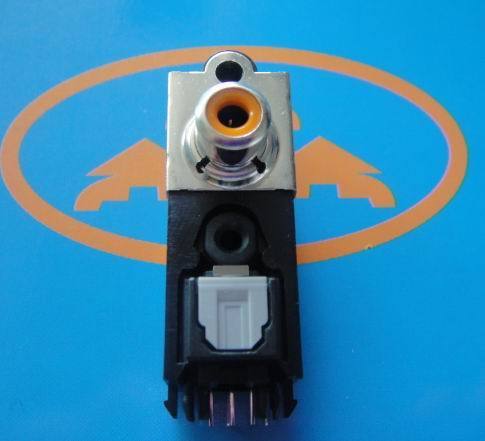 High quality Aixin coaxial audio optical fiber transmission terminal AVG-1+DLT1180 fiber optic terminal connector