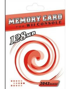 Wii 128M Memory Card Memory Card Wii NGC 128MB Memory Card WII Memory Card compatible with NGC