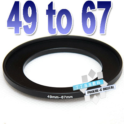 49mm turns 67mm switching ring 49-67 The mirror switching ring is used for lens switching filter aluminium alloy-Taobao