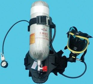 6 8L Positive pressure air aspirator Fire carbon fiber bottle Smith isolation gas mask IMPA330425