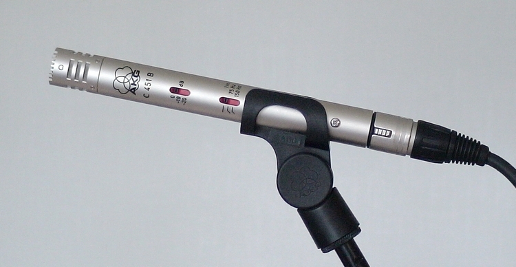 AKG C451 B C451B love technology small shock film musical instrument studio condenser microphone