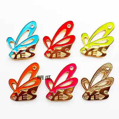 KFC badge KFC PIN Butterfly yes Set brooch collection Diamond-set commemorative badge Collector's edition