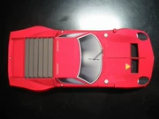 Full 68 Mô hình giấy lao động thủ công 3D DIY màu đỏ Lamborghini xe thể thao phiên bản mini của sản phẩm chưa hoàn thành giấy