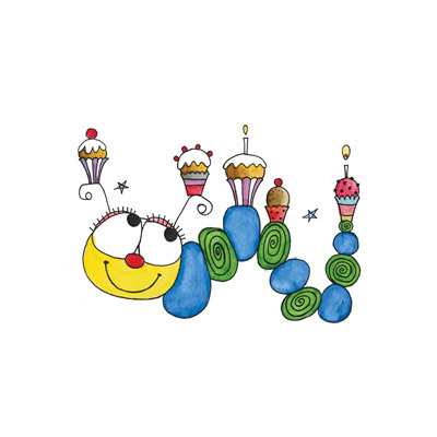 Penny Black 2009 Fantastic Animal Chart*Stamp:3974H My Little Cup Cake