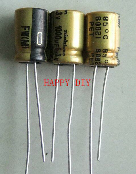 Brand new nichicon FW Audio capacitive 1000U 6 3 (10 2 2 dollars)