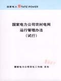 国家电力公司 农村电网运行管理办法(试行)