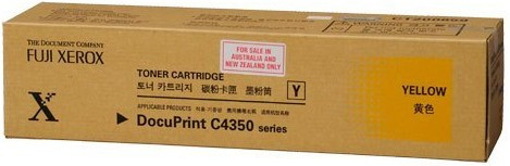 Fujifilm DocuPrint C4350 Yellow Toner Cartridge Fujifilm CT200902 Toner Cartridge