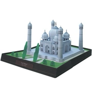 Full 68 model Mô hình giấy thủ công 3D Kiến trúc cổ điển thế giới DIY Ấn Độ Taj Mahal với mô tả giấy - Mô hình giấy